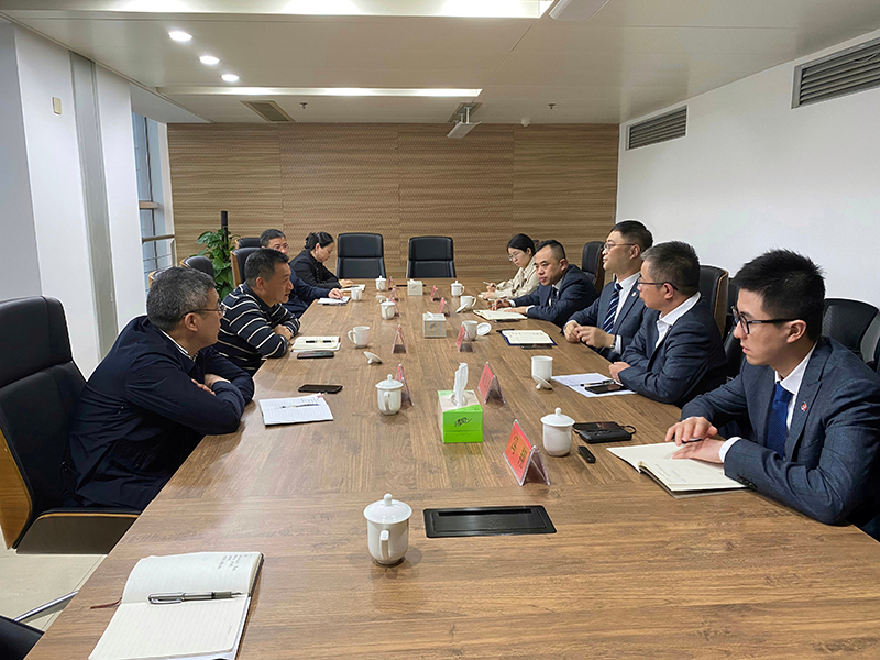 冶金物資赴北侖區(qū)區(qū)政府對(duì)接合作