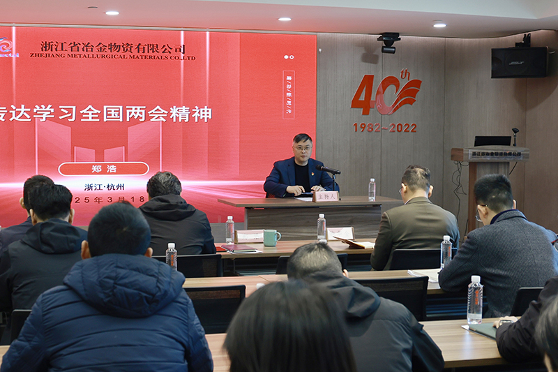 冶金物資開展3月份主題黨日活動暨2024年度組織生活會